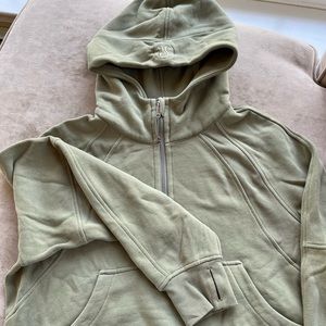 lululemon scuba oversized half-zip hoodie (like-new!)